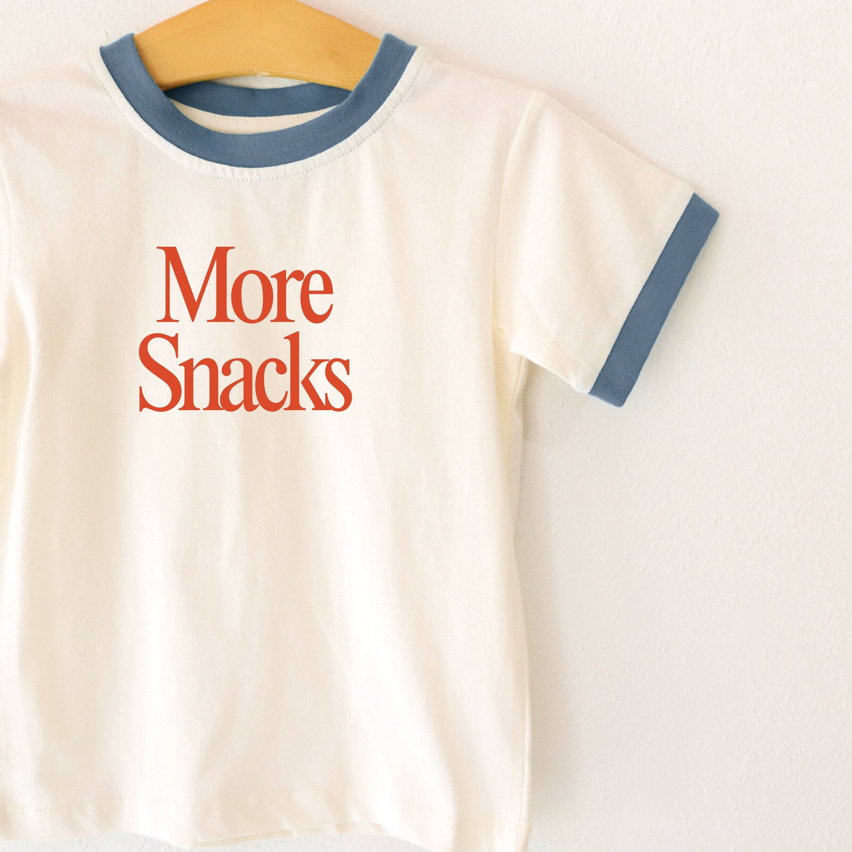 More Snacks Kids Retro Ringer