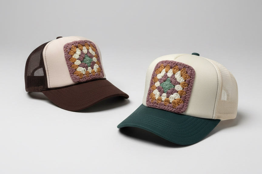 Granny Square Hats